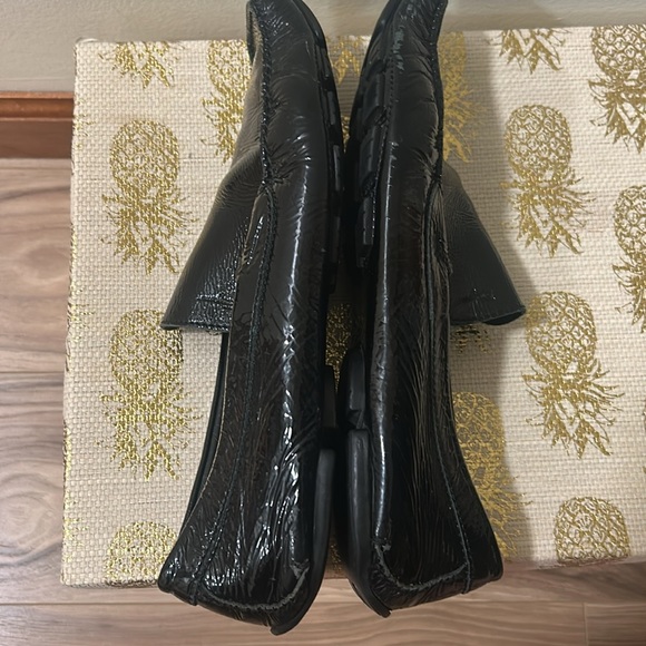 Ferragamo black patent leather driving moccasins main image 13
